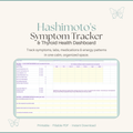 Hashimoto's Symptom Tracker Thyroid Lab Dashboard