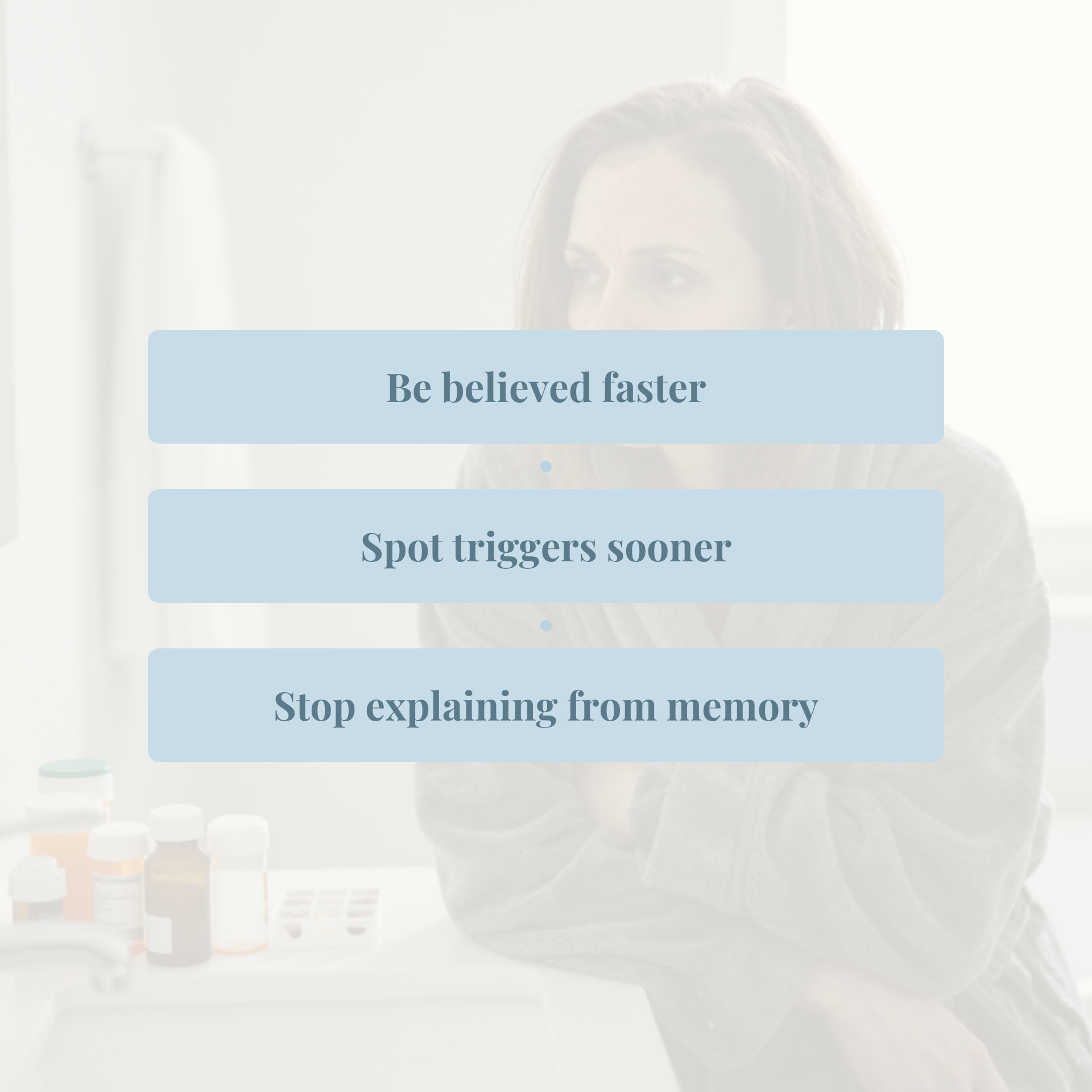 MCAS Symptom Tracker, Histamine Trigger Log