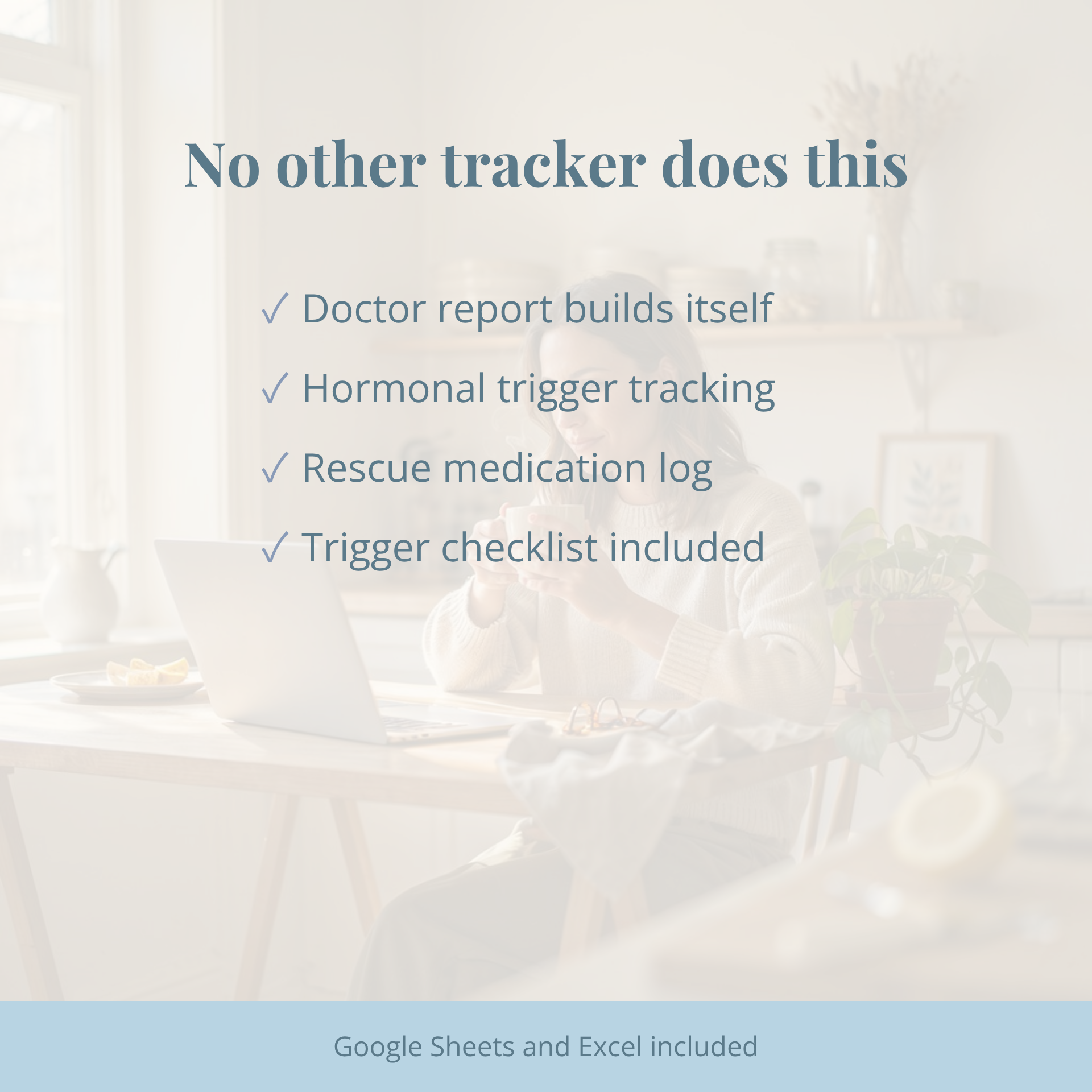 MCAS Symptom Tracker, Histamine Trigger Log