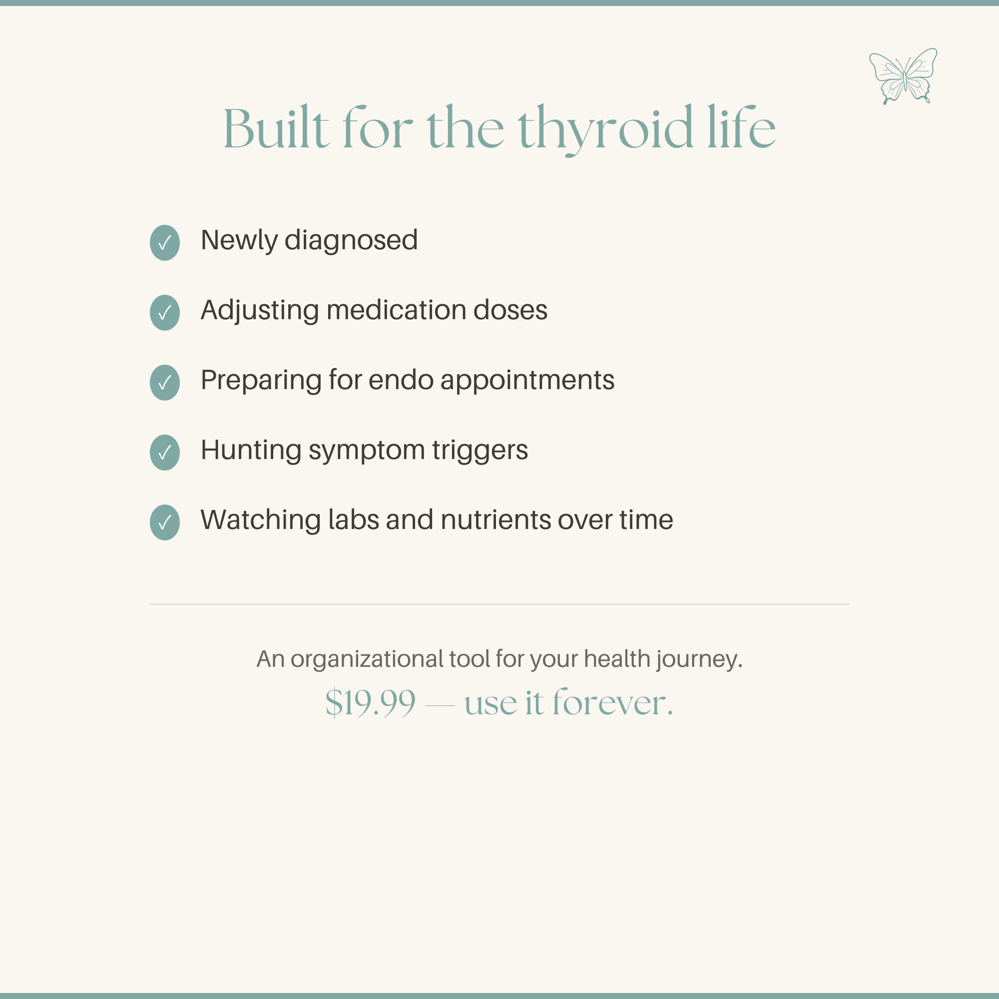 Hashimoto's Symptom Tracker Thyroid Lab Dashboard