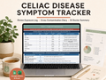 Celiac Disease Symptom Tracker, Gluten Exposure Log