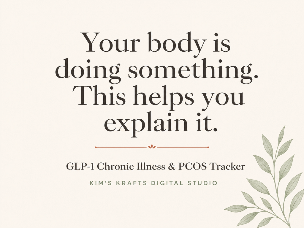 GLP-1 Injection Tracker, Semaglutide & Tirzepatide Log