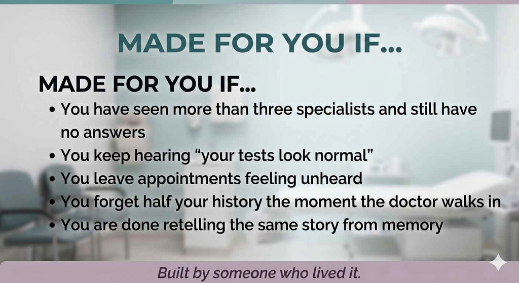 Diagnosis Journey Bundle, Chronic Illness Tracker Set
