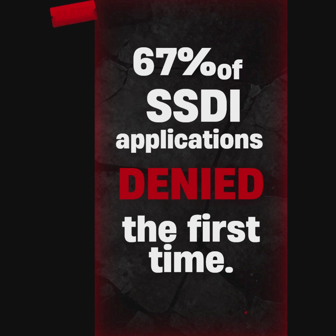 Disability Claim Binder, SSDI SSI Organizer, Appeal Tracker
