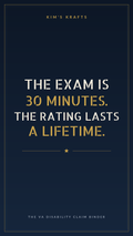 VA Disability Claim Tracker & C&P Exam Prep — Veterans Benefits Binder (Google Sheets)