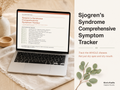 Sjogren's Syndrome Symptom Tracker | Chronic Illness Medical Binder