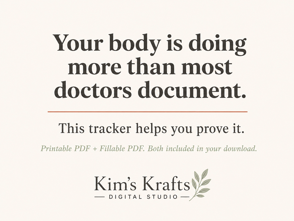Sjogren's Syndrome Symptom Tracker | Chronic Illness Medical Binder